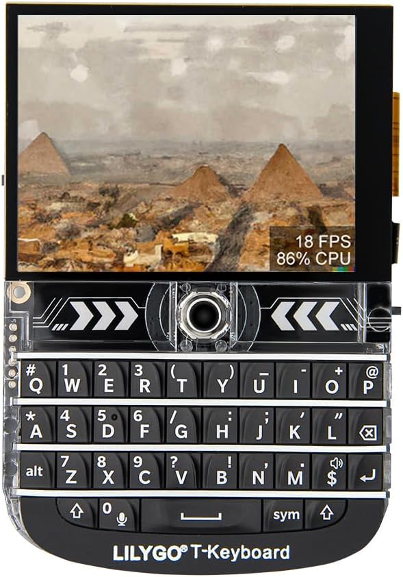 LILYGO T-Deck ESP32-S3 LoRa BLE WiFi TTGO Modul LoRaWAN Long Range Entwicklungsboard mit 2,8 Zoll LC