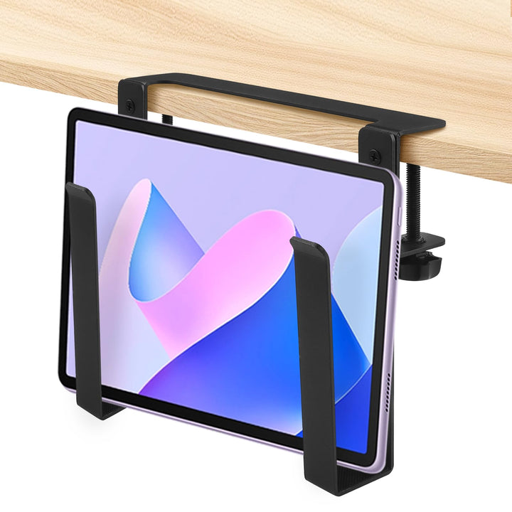 Aufhängbarer Laptop Organizer Schreibtisch Hänge Notebook Halter aus Aluminium Verstellbare Schreibt