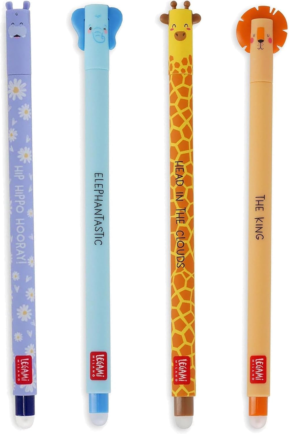 Legami - 2-in-1 Weiche Silikontasche - Kawaii,Tischstifthalter, Reissverschluss, Silikon, Stiftetasc