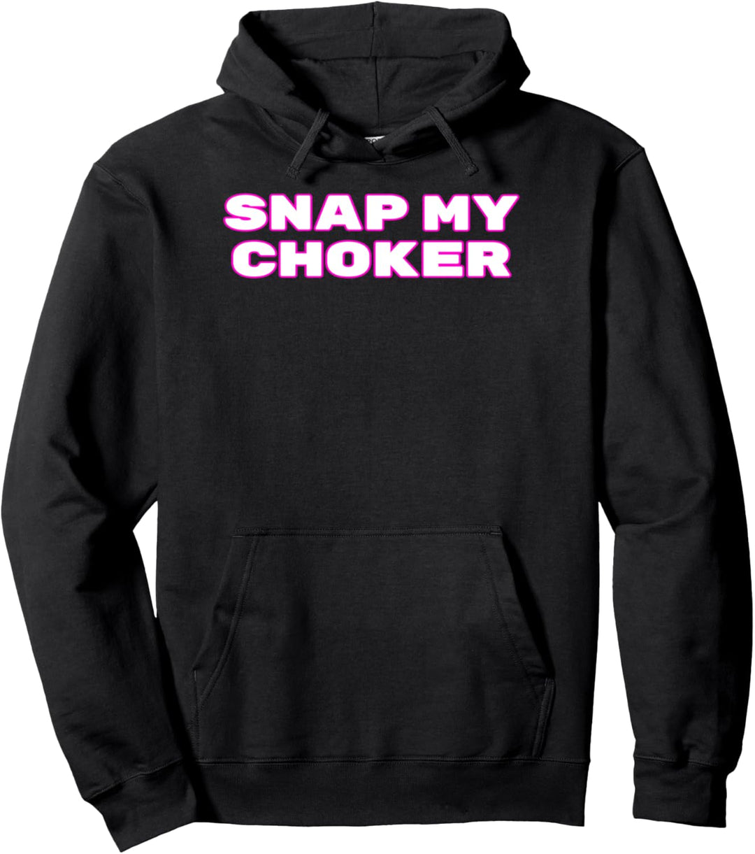Snap My Choker Manga Pullover Hoodie