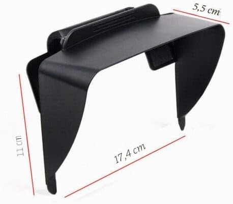 Riloer Universal-Sonnenblende für alle GPS-Navigationsgeräte mit 7-Zoll-Bildschirm