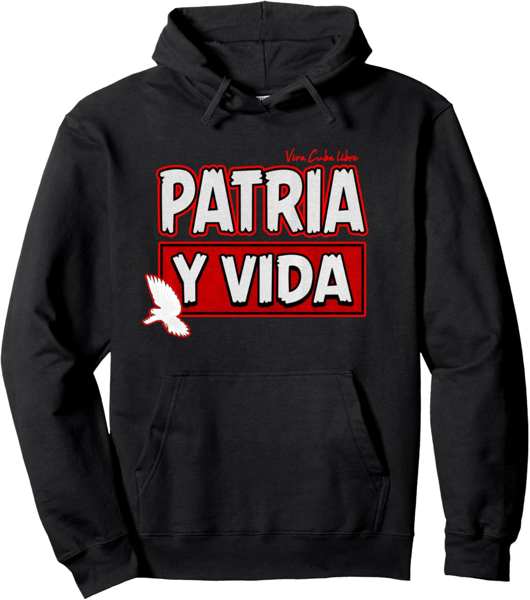 Patria Y Vida, Viva Cuba Libre, Cuba Love, Free Cuba, Cuba Pullover Hoodie