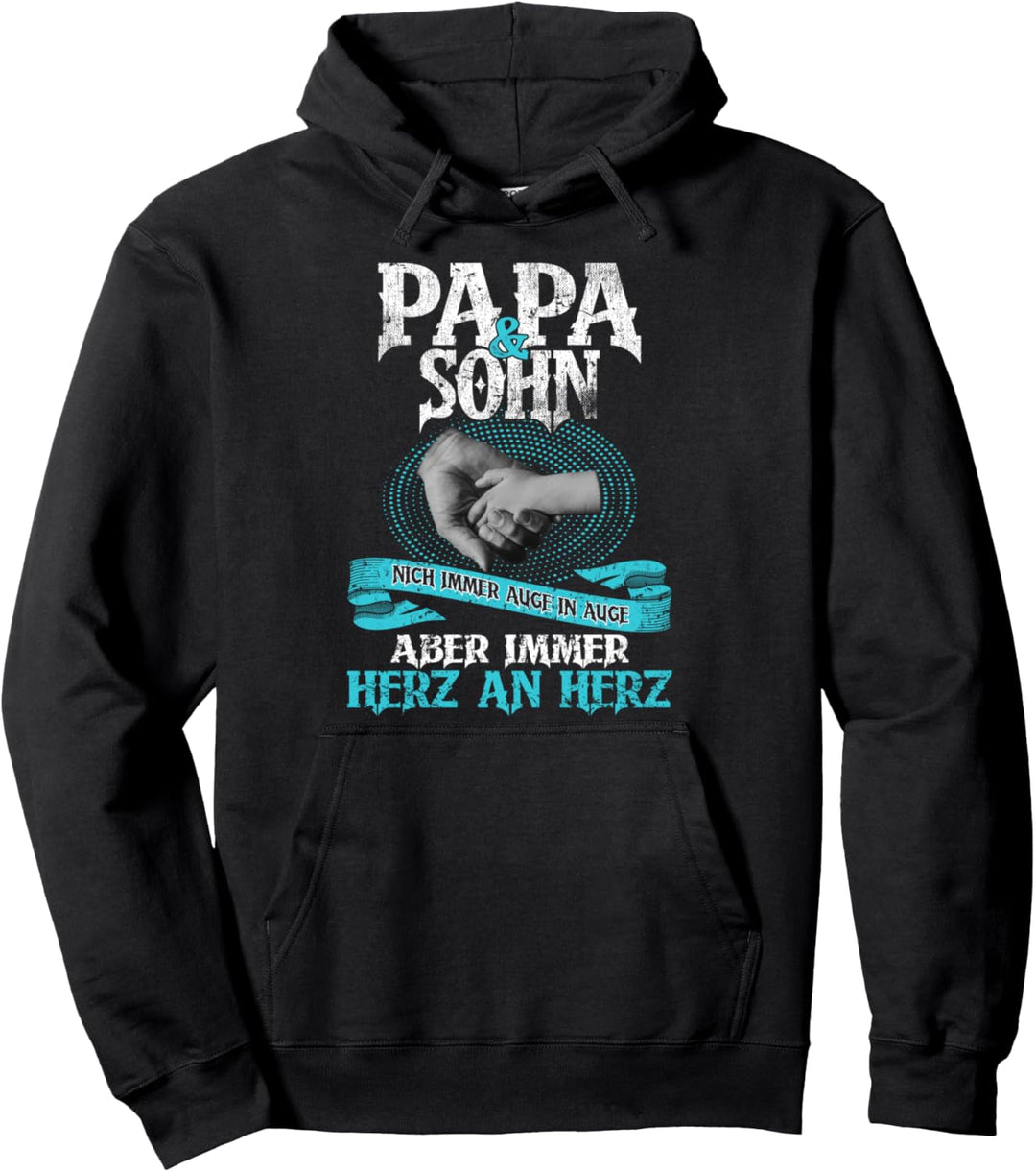 Mama Familie 2021 Lustig Bester Dad der Welt Papa und Sohn Pullover Hoodie