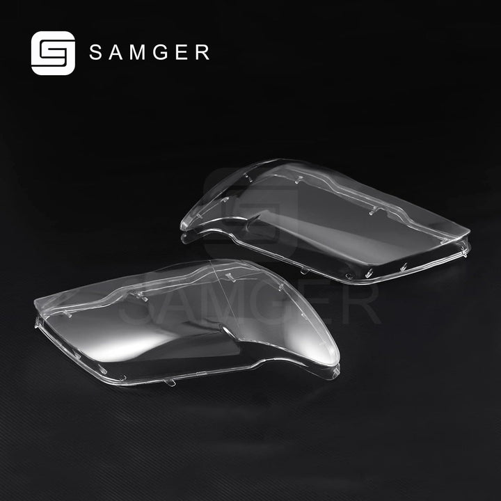 Samger 2 Stück Lichtscheibe Scheinwerfer Abdeckung Frontscheinwerfer Linsenabdeckung Für 2005-2008 B