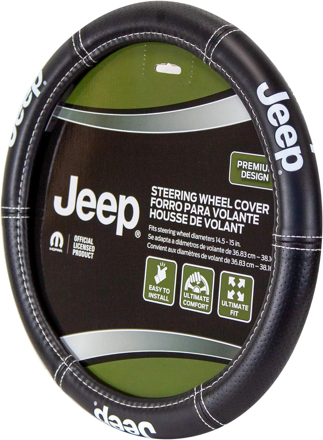 Plasticolor Jeep Deluxe Lenkradbezug für PKW, LKW & SUV 006695R01