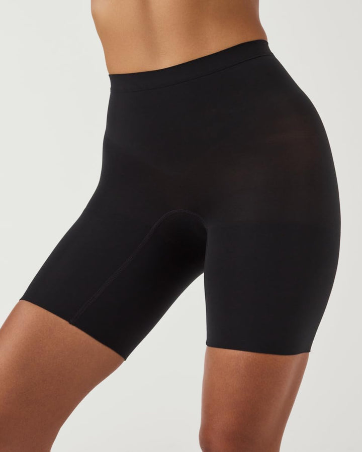 Spanx Damen Power Short Waist Shapewear 1X Waist Shapewear Very Black, 1X Waist Shapewear Very Black