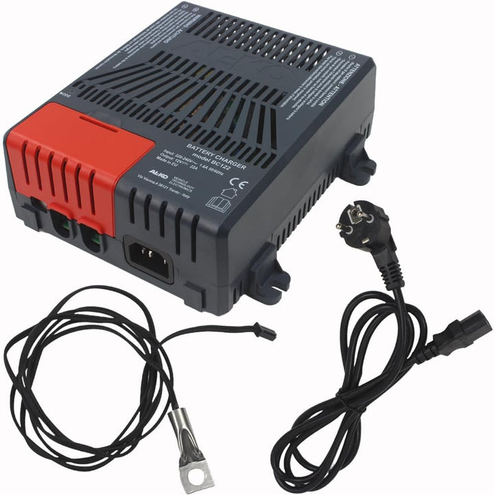 AL-KO BC 122 Automatik-Batterieladegerät, 12V/22A, für Lithium/Blei/Gel/AGM-Batterien, 320W