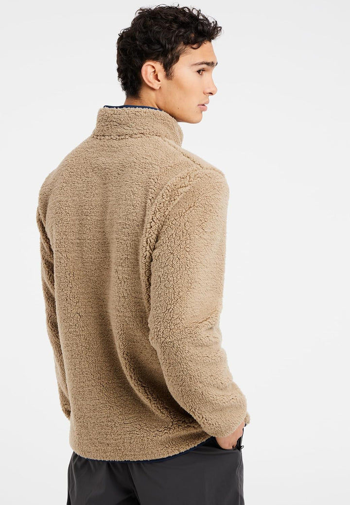 Protest Herren Oberteil Mit Durchgehendem Reissverschluss PRTTAVE S BambooBeige, S BambooBeige