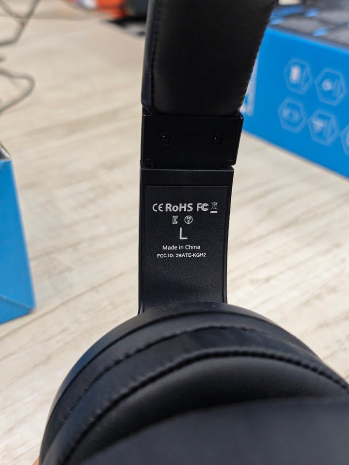 Krysenix PG4 RGB kabelloses Gaming-Headset für PS4, PS5, PC - 2,4 GHz 7.1 Surround Sound, Gaming-Kop