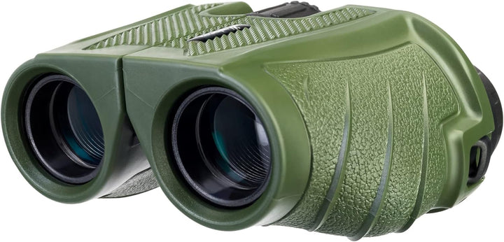 Levenhuk Travel 10x25 Kompaktes, Leichtes 10x-Fernglas für Wanderungen und Fussballspiele, Farbe Grü