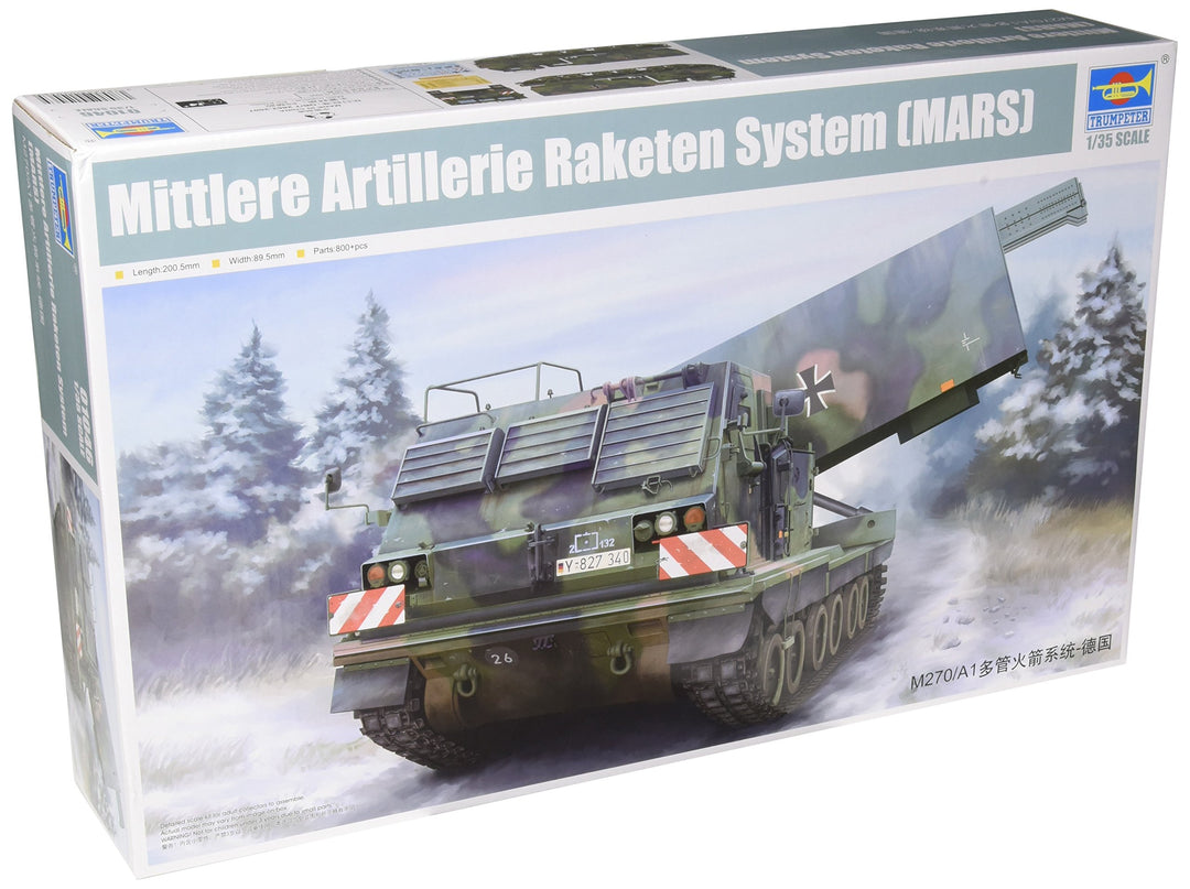 Trumpeter M270/A1, Raketenwerfer, B, TR01046, Mehrfarbig