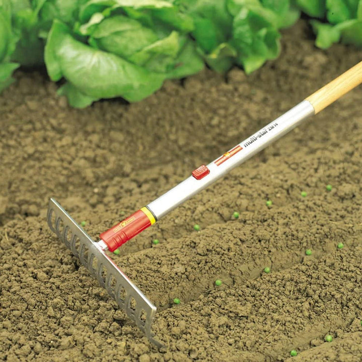 WOLF Garten multi-star® Rechen DR-M 30; 1657000 1 Grau, 1 Grau
