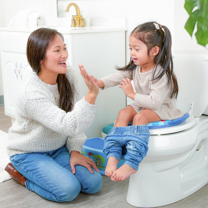 Bluey Weicher Töpfchensitz – Töpfchentraining Toilettensitz, weiches Kissen, Baby Töpfchentraining,