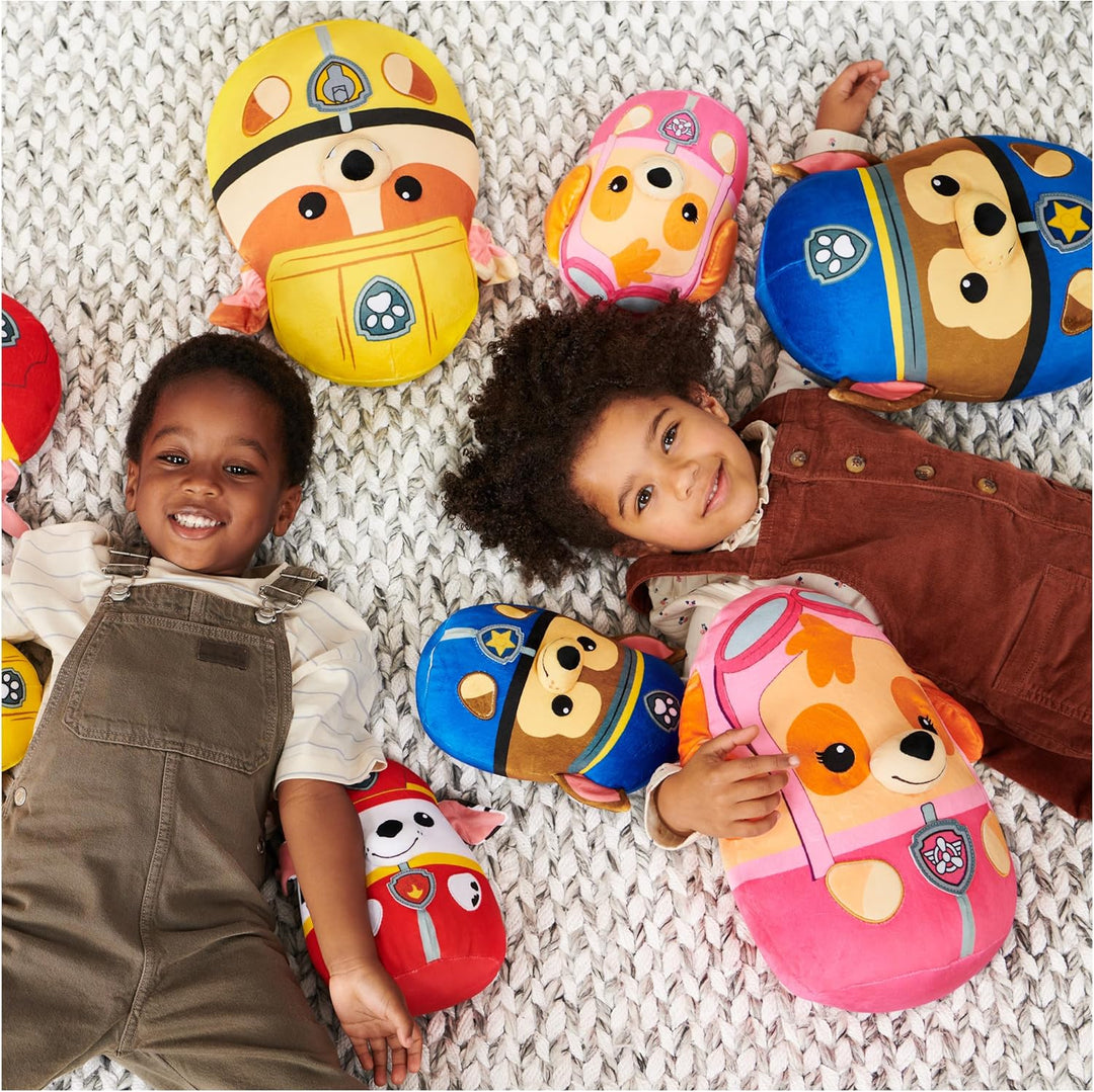 GUND PAW Patrol Chase Squish Plush, Official Toy from The Hit Cartoon, Squishy Stuffed Animal for Ag