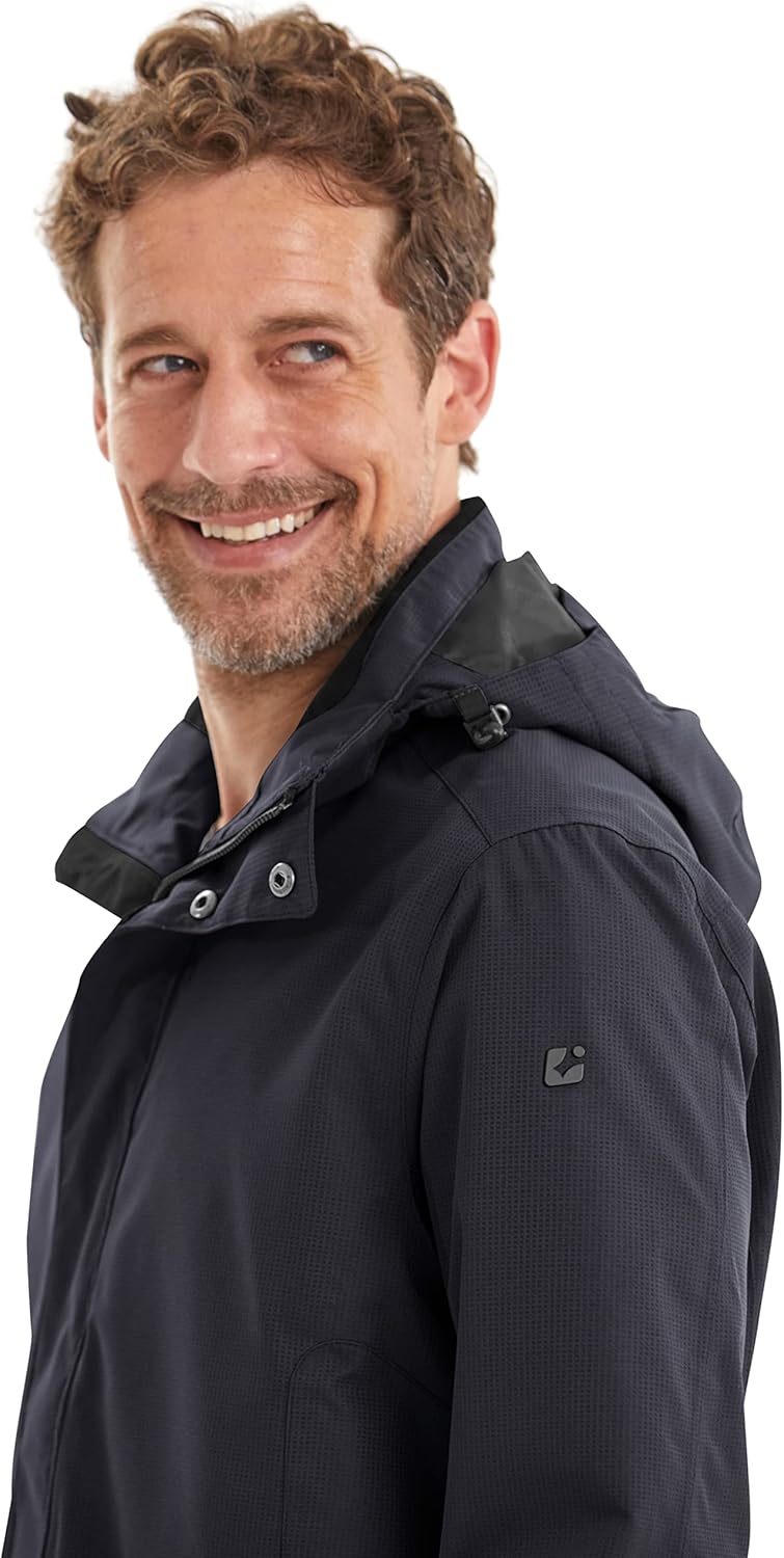 Killtec Herren Xenios Funktionsjacke Mit Abzippbarer Kapuze, Schwarz