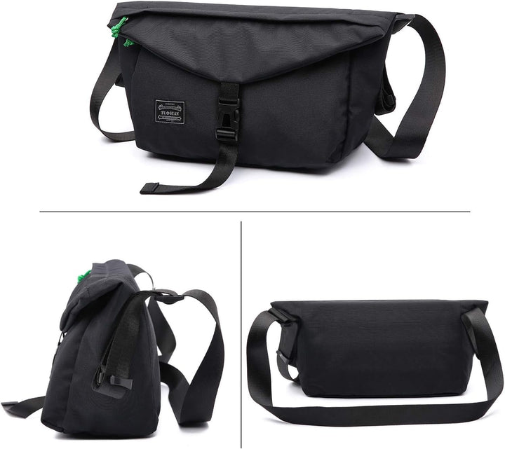 FANDARE Herren Damen Umhängetasche Unisex Commuter Reisen Schultertasche Grosse Kapazität Messenger