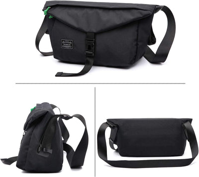 FANDARE Herren Damen Umhängetasche Unisex Commuter Reisen Schultertasche Grosse Kapazität Messenger