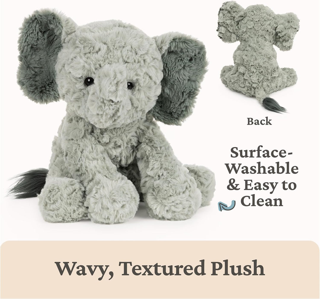 GUND Cozys Collection Plüschtier Elefant, ab 1 Jahr, Grau, 25,4 cm, Elefant