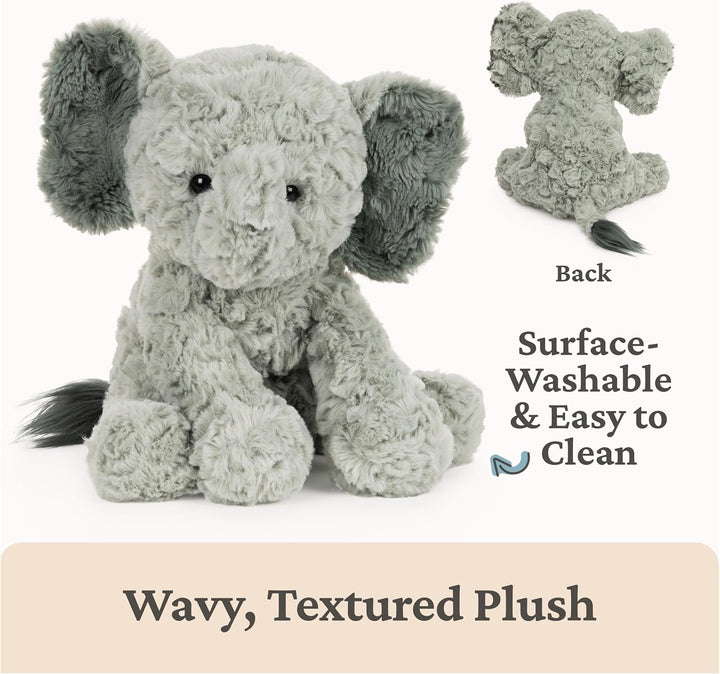 GUND Cozys Collection Plüschtier Elefant, ab 1 Jahr, Grau, 25,4 cm, Elefant