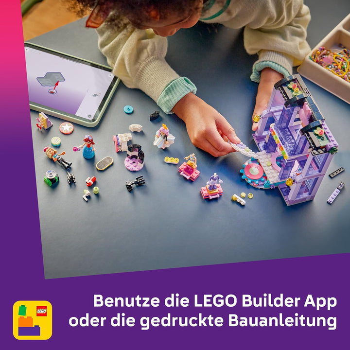 LEGO Friends Modeschau in Heartlake City - Verkleidungsspiel mit 3 Mini Puppen, Laufsteg, anpassbare