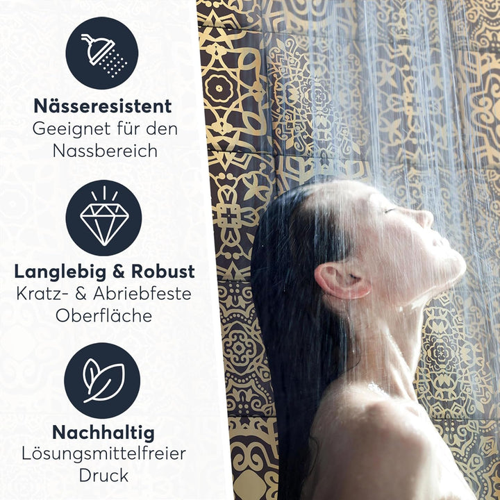 CREATISTO Klebefliesen Stickerfliesen Fliesenfolie - Hochwertige Aufkleber Sticker für Fliesen I Kle