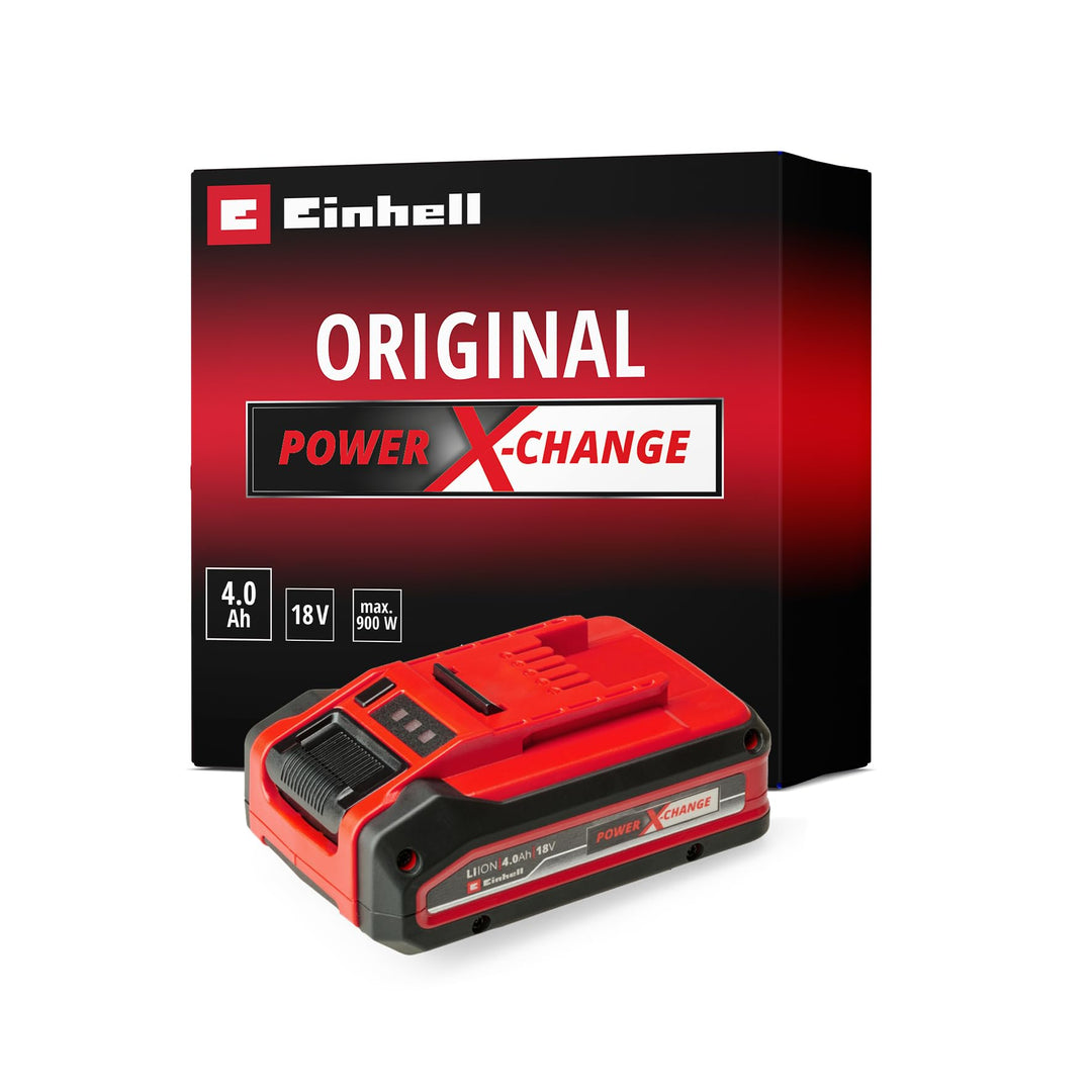 Original Einhell 18V 4,0 Ah Power X-Change PLUS (18V Akku, universell verwendbar für alle PXC-Geräte