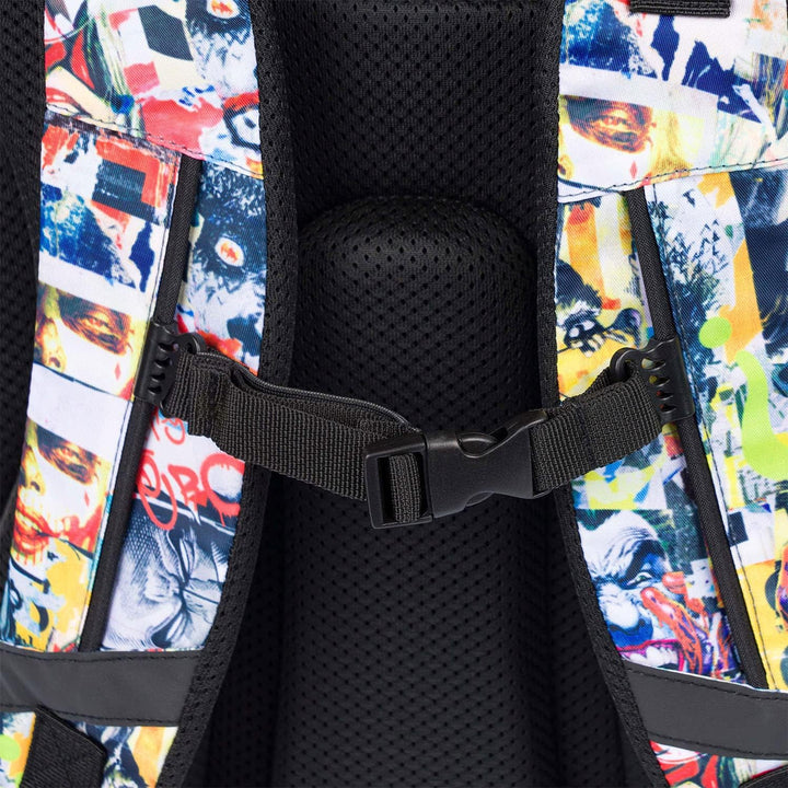 Baagl Schulrucksack für Jungen Mädchen Teenager - Skateboard Rucksack - Kinderrucksack mit Laptopfac