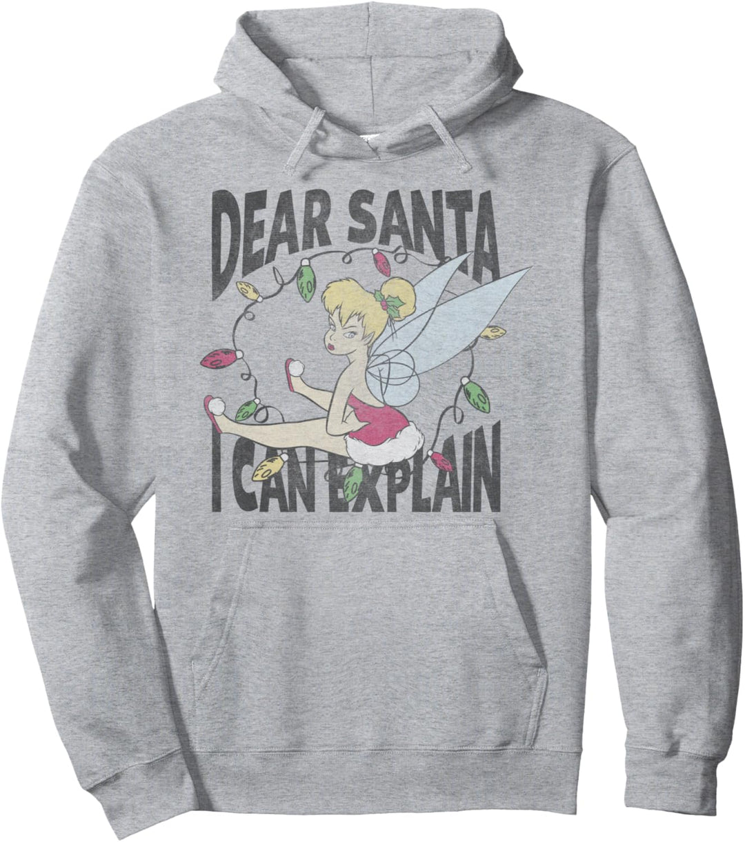 Disney Peter Pan Weihnachten Tinker Bell Santa I Can Explain Pullover Hoodie