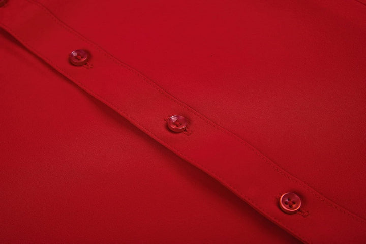 Alex Vando Bluse Damen Langarm Hemd Damen Stretch – Business Button Down Shirts, Bügelfrei Arbeitshe
