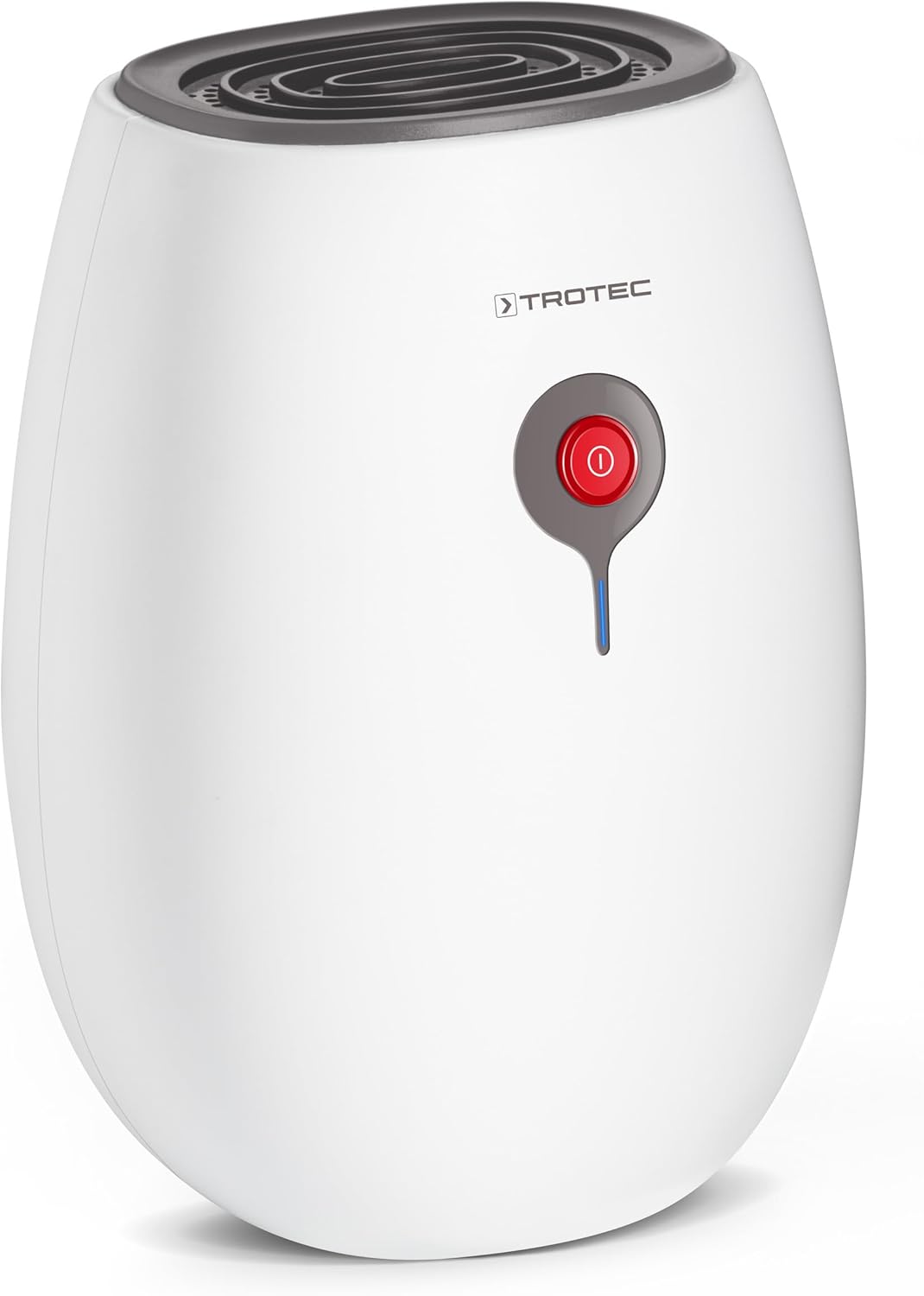 TROTEC Luftentfeuchter elektrisch TTP 2 E – Leistung 0,22 L/Tag – 5 m² / 12,5 m³ – Raumentfeuchter w