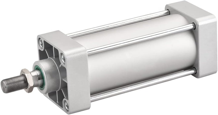 Heschen Pneumatischer Standard-Luftdruckzylinder, SC 80-150, PT3/8 Anschluss, 80mm Bohrung, 150mm Hu