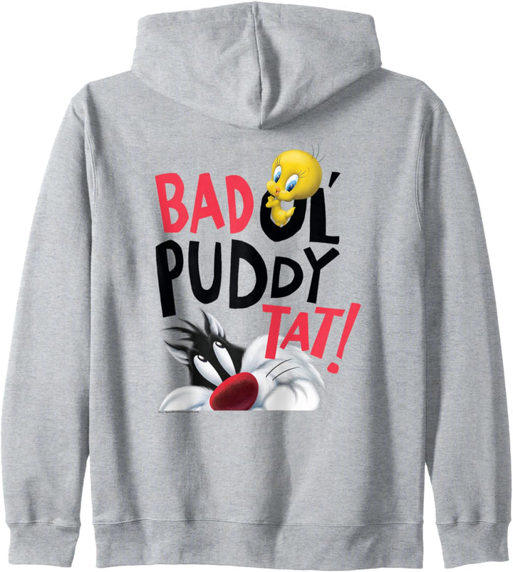 Looney Tunes Sylvester and Tweety Bad ol' Puddy Kapuzenjacke