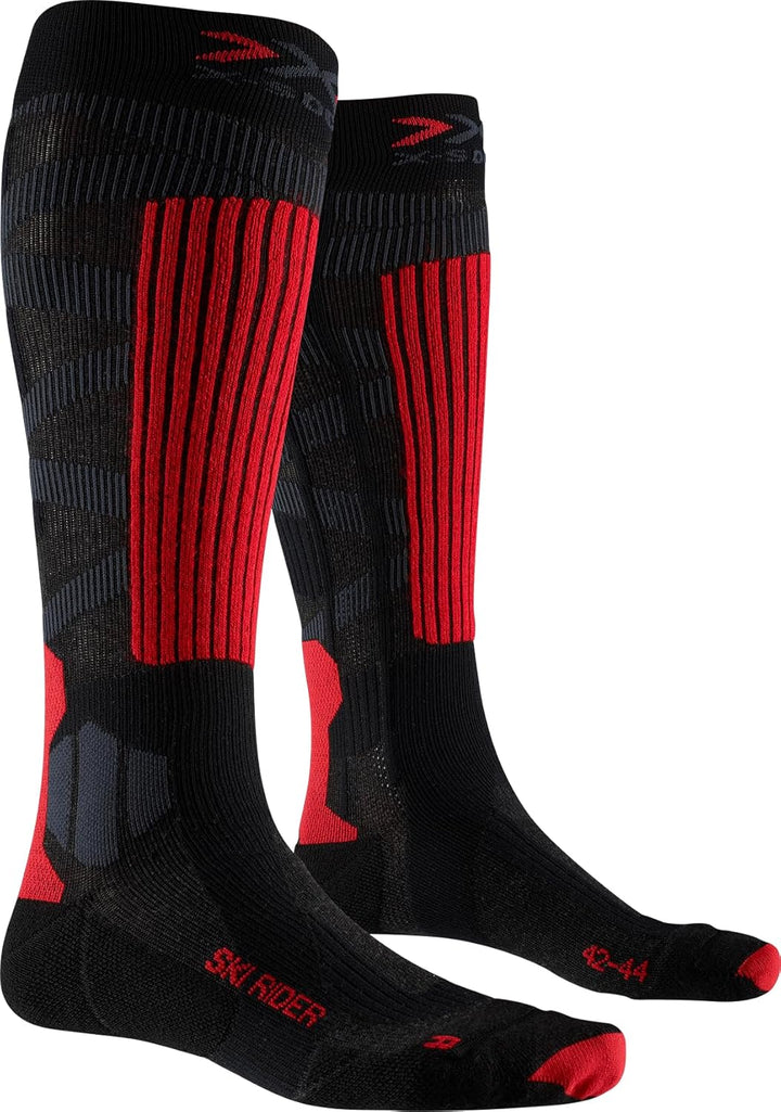 X-Socks Ski Rider 4.0 Skisocke, stone grey melange/x
