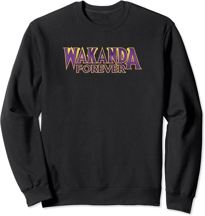 Marvel Black Panther Wakanda Forever Bold Sweatshirt