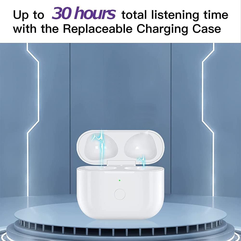 Kabelloses Ladecase für AirPods 3, Kabelloses Ladecase Integrierter Akku 7-mal volle Ladung für AirP