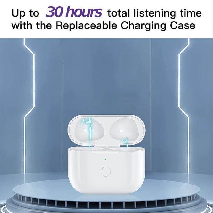 Kabelloses Ladecase für AirPods 3, Kabelloses Ladecase Integrierter Akku 7-mal volle Ladung für AirP