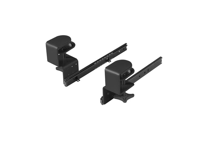 FIX&amp;EASY Tastaturauszug klemmbar für Tastaturablage mit Verriegelung, Tischklemmen höhenverstellbar