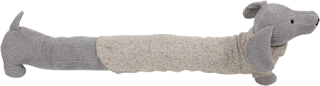 Zugluftstopper Dackel 80 cm lang, für Fenster & Tür, Türbodendichtung, Fensterdichtung, Türdichtung,