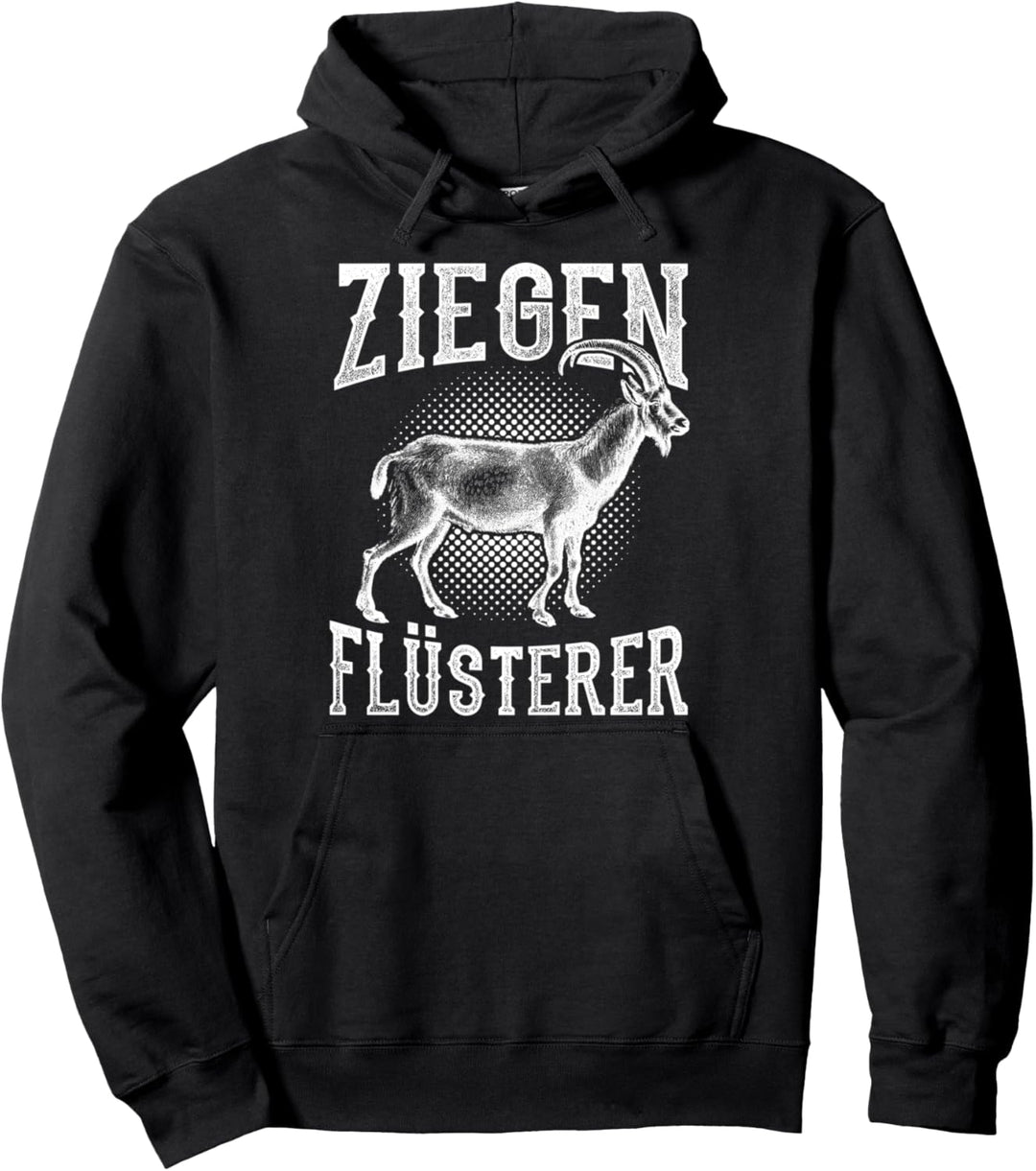 Ziegen Flüsterer Ziege Pullover Hoodie