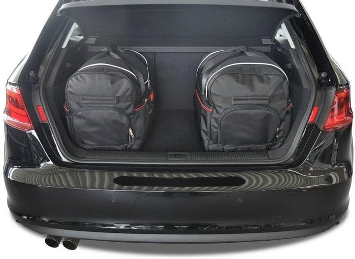 KJUST Dedizierte Kofferraumtaschen 3 stk kompatibel mit AUDI A3 8V 2012-2020