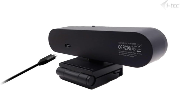 i-tec Solomon 900 PRO Webcam 4K mit Automatisches Framing (Auto Framing) zur Verfolgung des aktiven