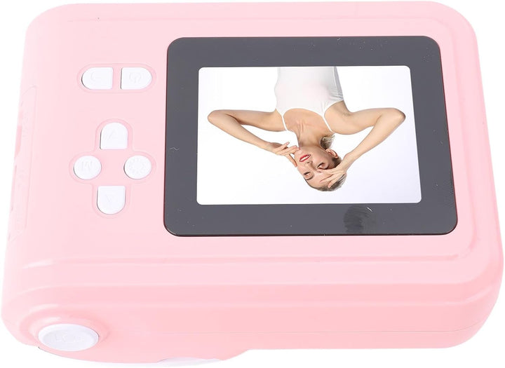 Sofortbildkamera, 48MP 1080P HD Sofortdruck Digitalkamera mit 2,4 Zoll Bildschirm, Tragbare Reisekam