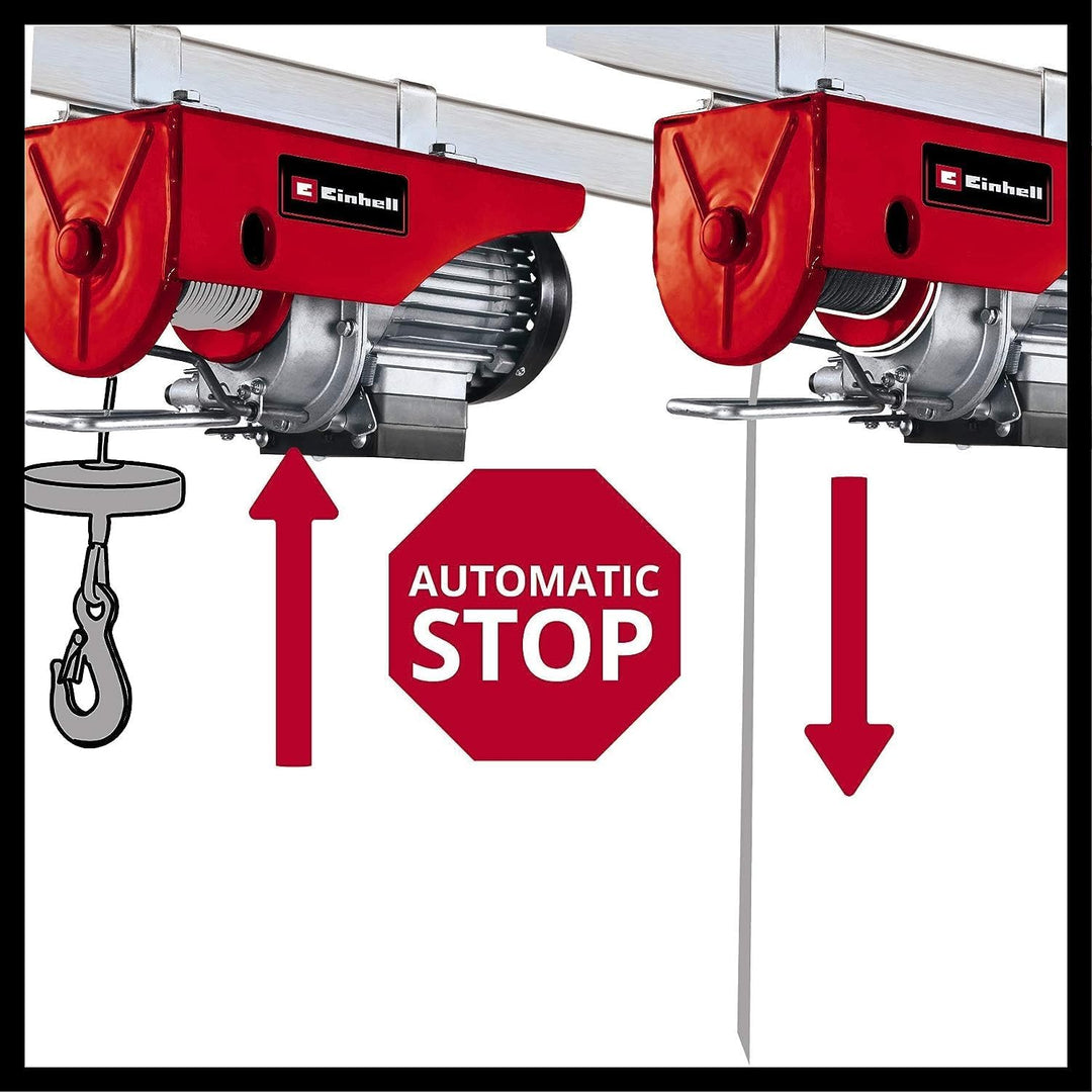 Einhell Seilhebezug TC-EH 250 (450 W, Not-Ausschalter, automatische Bremse und Endabschaltung, inkl.
