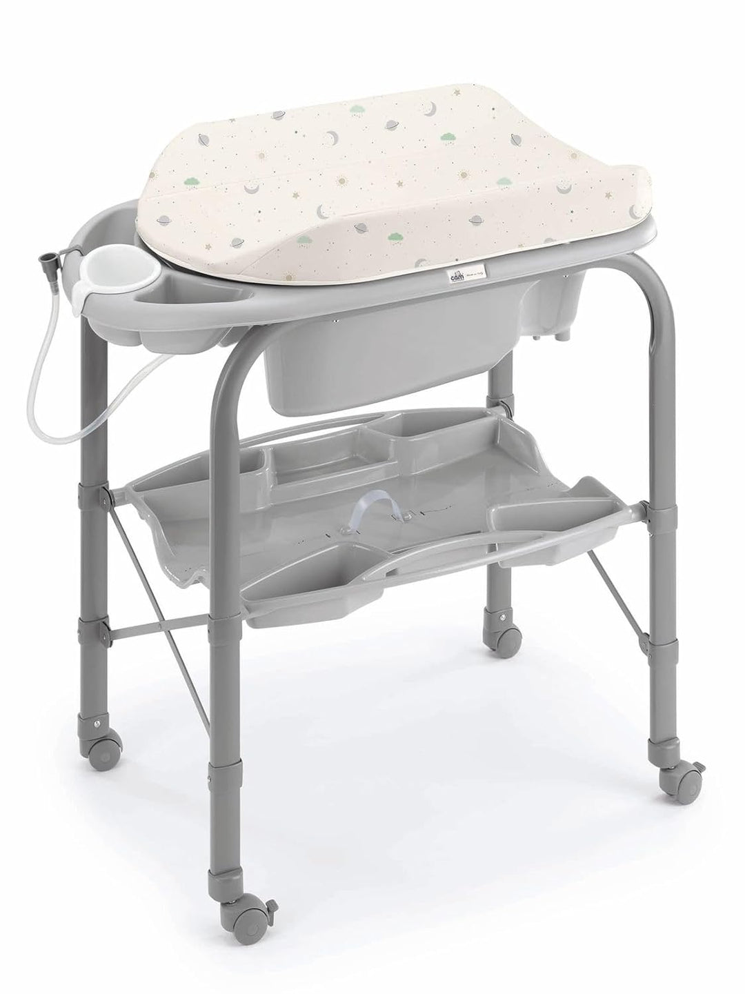 Baby Bade-Wickelkombination Cambio | Mehr Farben verfügbar (Grau/Beige)