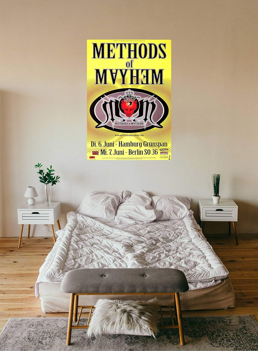 Methods of Mayhem - Live In Concert, Hamburg 2005 » Konzertplakat/Premium Poster | Live Konzert Vera