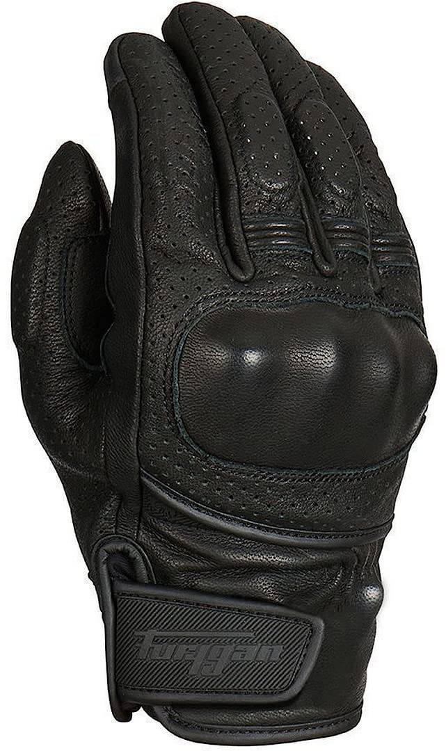 Furygan LR Jet D3O Vented Perforierte Motorradhandschuhe (Black,3XL)