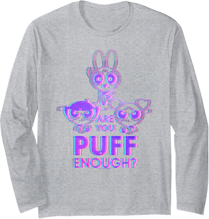 Powerpuff Girls Are you Puff Enough? Langarmshirt