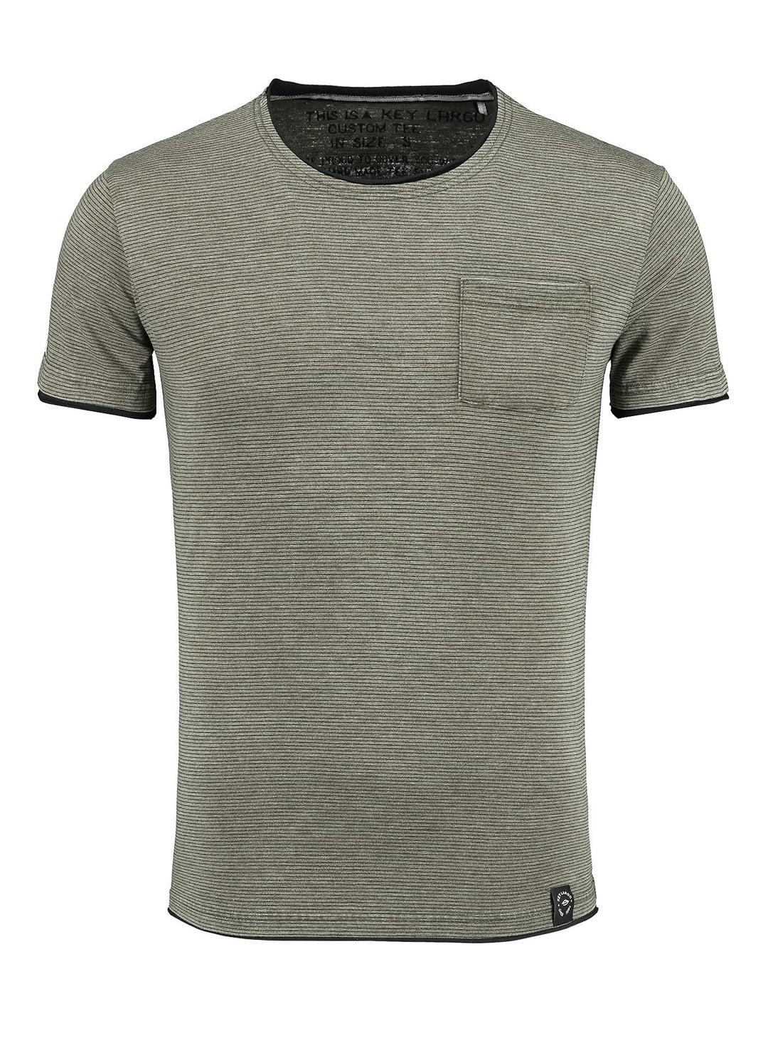 KEY LARGO Herren Karl-Heinz Round T-Shirt 3XL Forest Green (1538), 3XL Forest Green (1538)