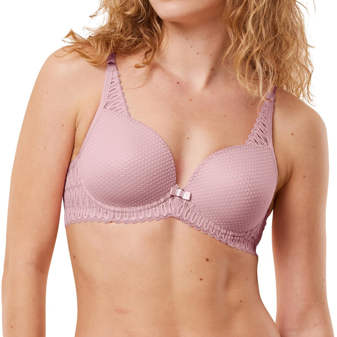 Triumph - Aura Spotlight T - Damen - Schalen-BH - schmale Träger - mit Bügel 38 Sunrose Pink, 38 Sun