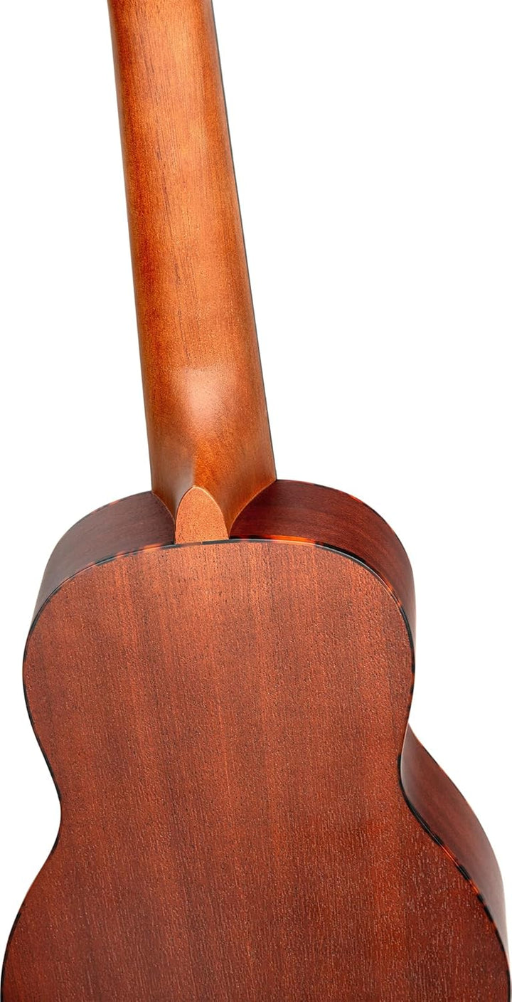 Ortega Guitars Soprano Ukulele - Bonfire Series - Fichtendecke mit lasergaviertem Motiv (RU5-SO)